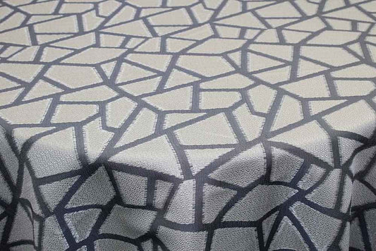 Triangle Metallic Jacquard - Custom Tablecloths
