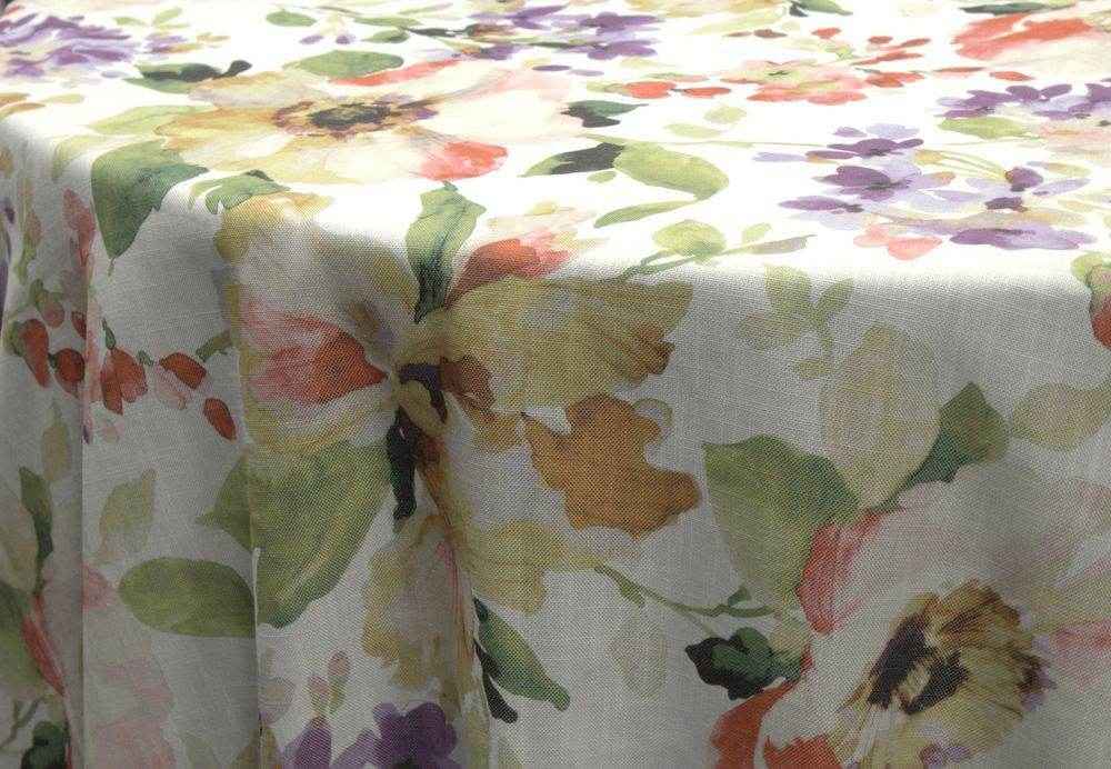 multicolor GRACEFUL Digital print Fabric by the Yard - 118 Inch Wide