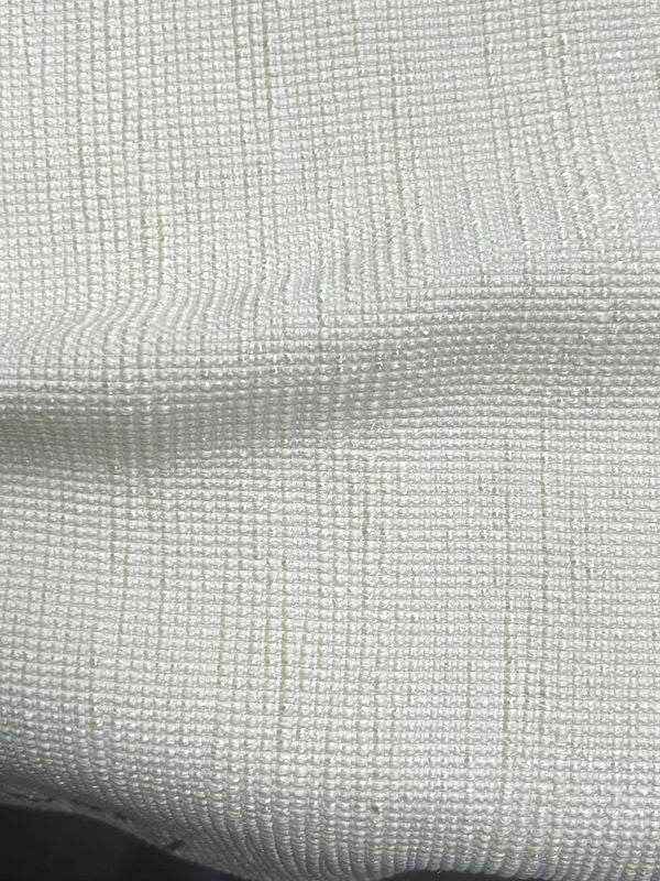 White York Jacquard Fabric by the Yard - 115 Inch Wide