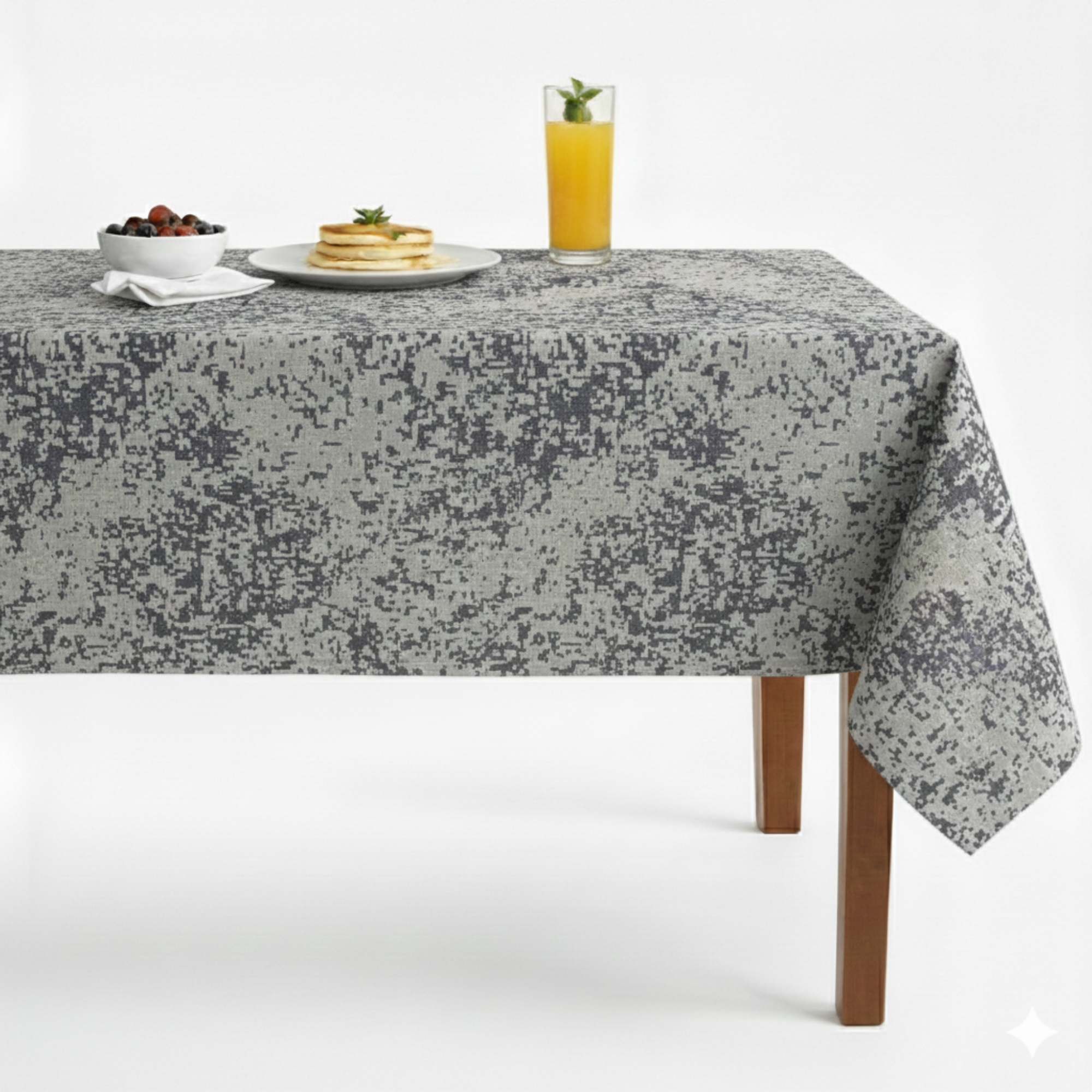 Portland Hights Jacquard Tablecloth – Sky Blue