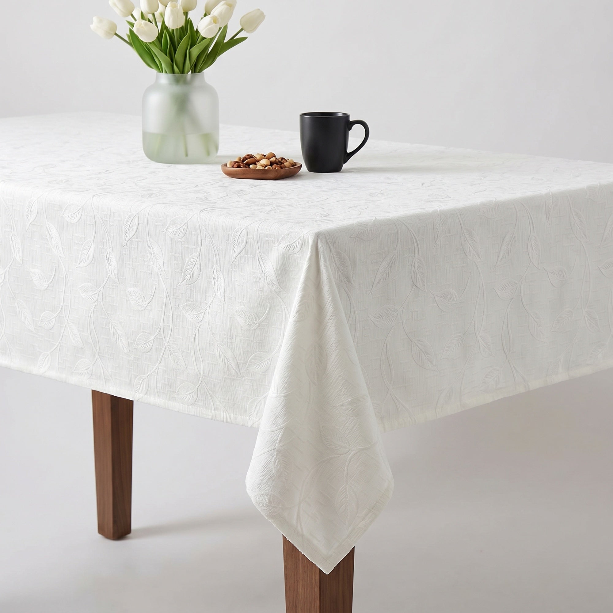 Harvest Trail White Tablecloth