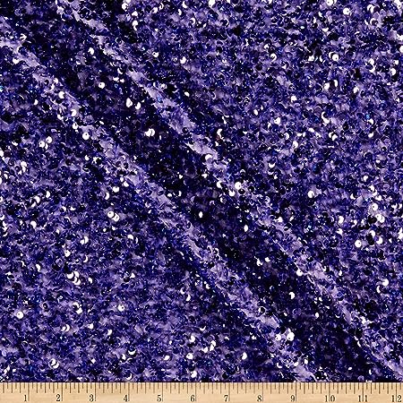 Stretch Velvet Sequin Fabric by The Yard