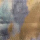 Navy - Solid Digital Print Satin Fabric - Cotton Hand - 58 Inch. in Width Fabric by the Yard - 58 Inch Wide