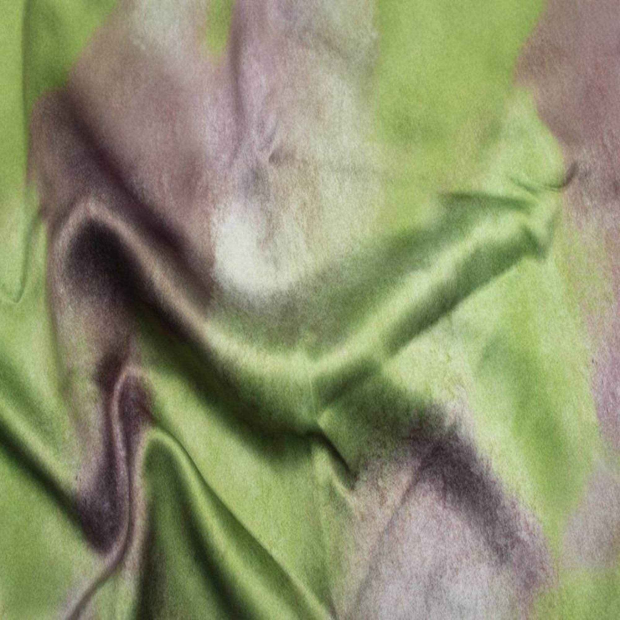 Plum - Floral Digital Print Satin Fabric - Cotton Hand - 58 Inch. in Width Fabric by the Yard - 58 Inch Wide