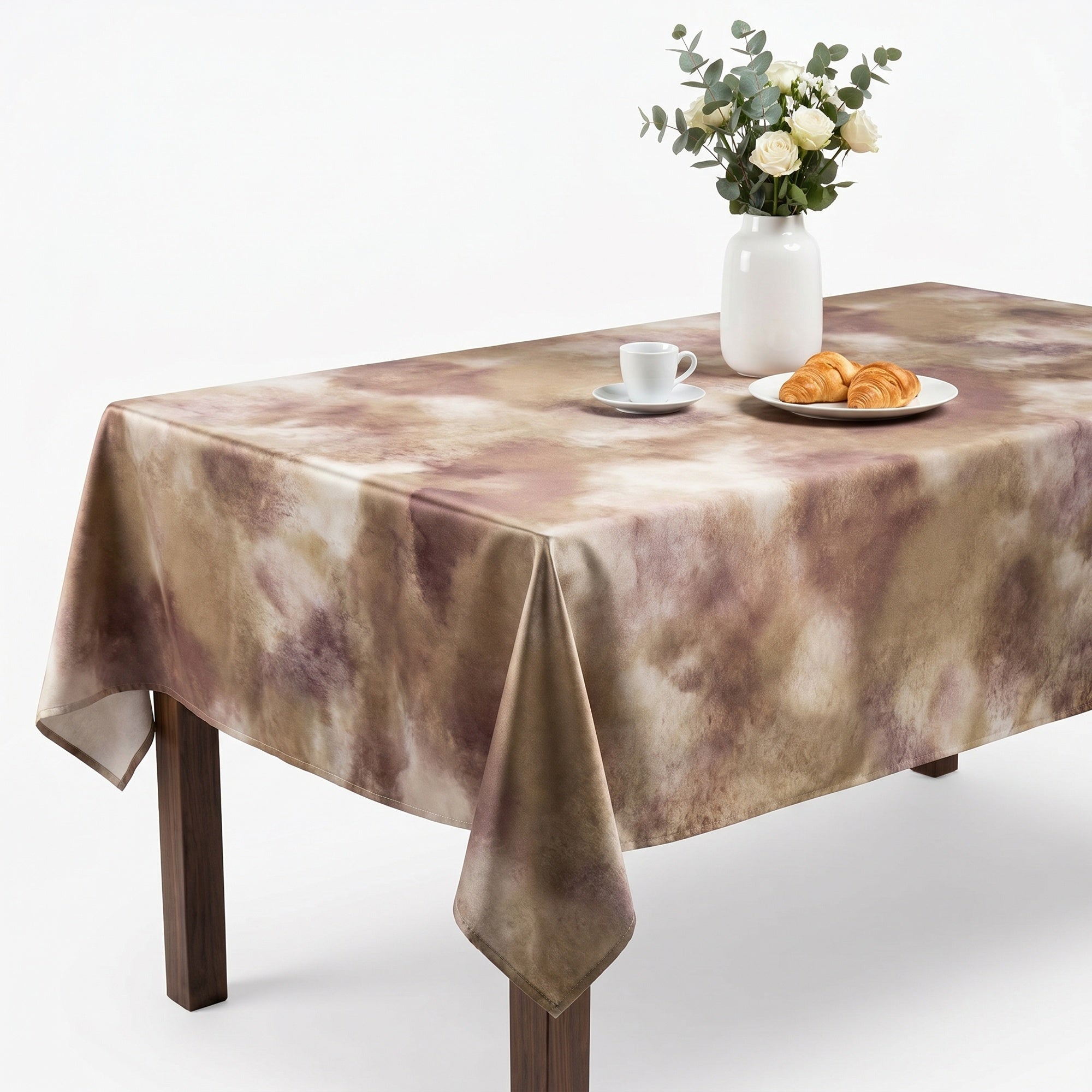 Aquarium Brown Tablecloth
