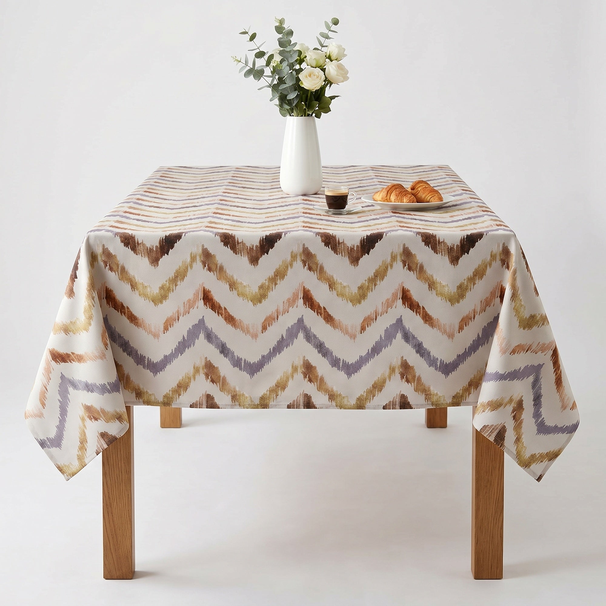 Atrium Brown Tablecloth