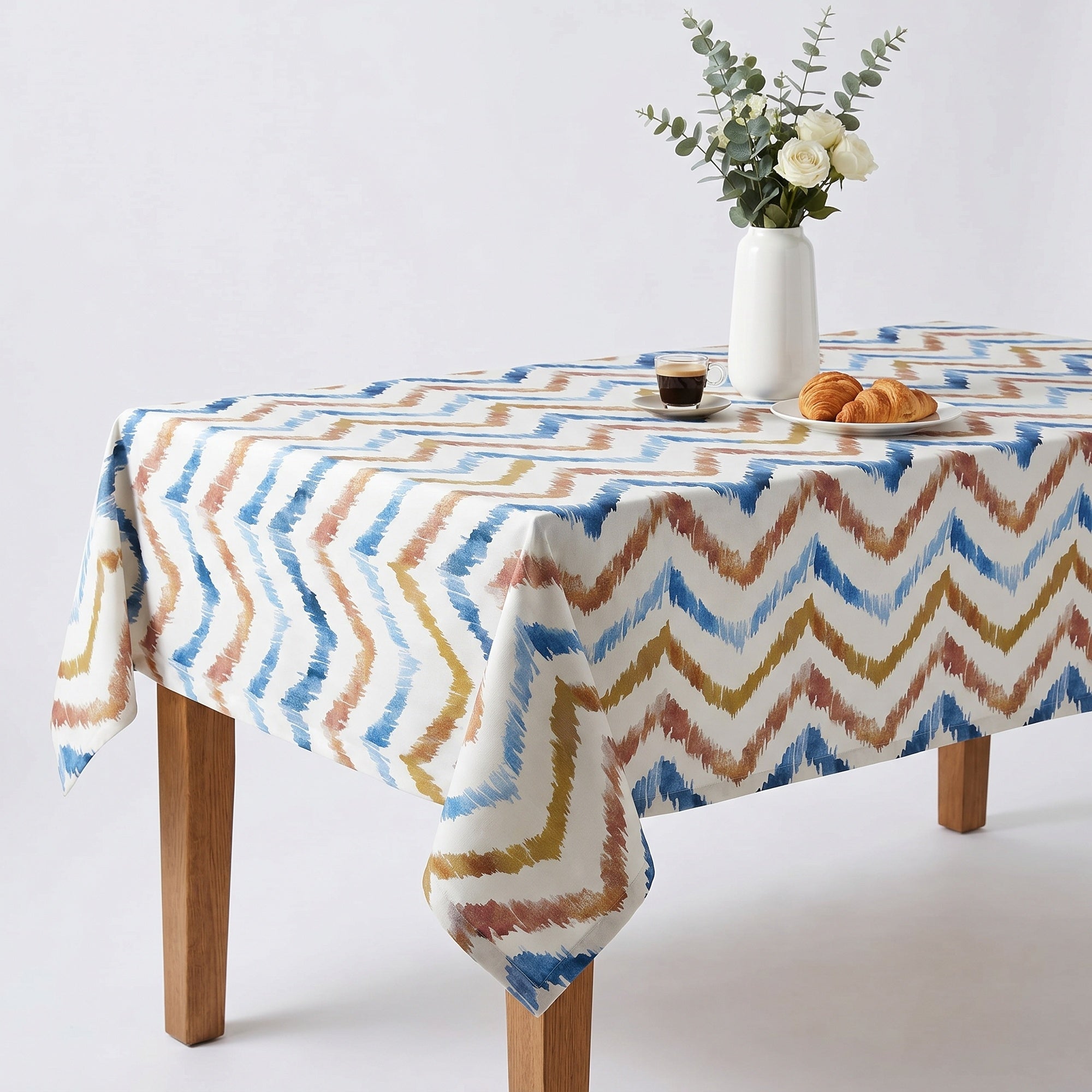 Atrium Navy Tablecloth