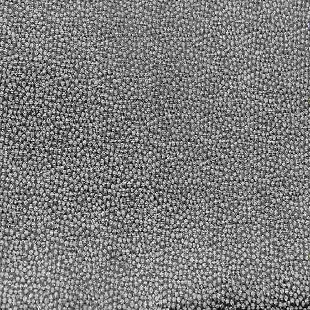Grey Beacon Metallic Jacquard Embroidery Fabric by the Yard - 57 Inch Wide