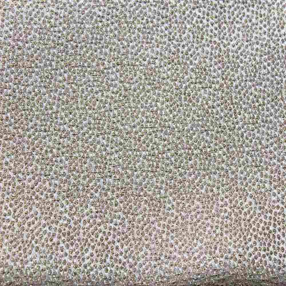 Silver Beacon Metallic Jacquard Embroidery Fabric by the Yard - 57 Inch Wide