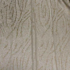 Ivory/Gold Beaconsfield Metallic Embroidery Jacquard Fabric by the Yard - 57 Inch Wide