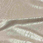 Ivory/Gold Beaconsfield Metallic Embroidery Jacquard Fabric by the Yard - 57 Inch Wide
