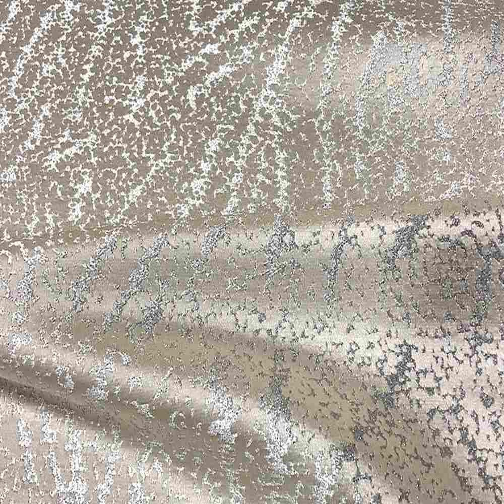 Beaconsfield Metallic Jacquard | Tablecloth - Ivory/Silver