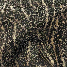 Onyx Beaconsfield Metallic Embroidery Jacquard Fabric by the Yard - 57 Inch Wide