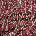 Red Beaconsfield Metallic Embroidery Jacquard Fabric by the Yard - 57 Inch Wide