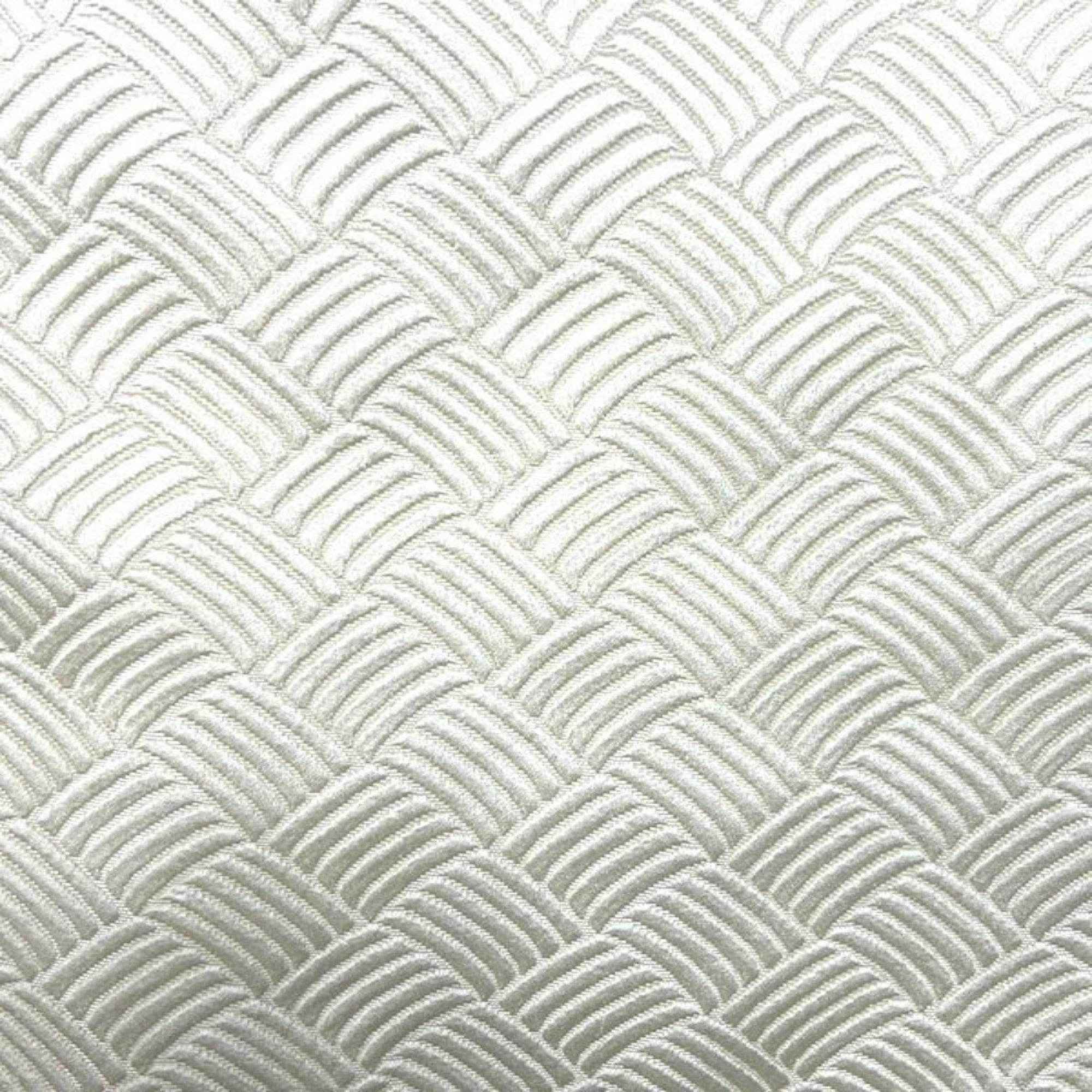 Ivory Bonanza Jacquard Fabric by the Yard - 115 Inch Wide