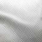 White Bonanza Jacquard Fabric by the Yard - 115 Inch Wide