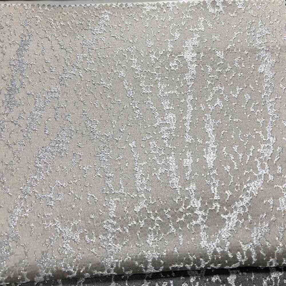 Silver Beaconsfield Metallic Jacquard - Custom Tablecloths