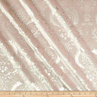 Blush Brocade Damask Velvet Fabric by the Yard - 58 Inch Wide