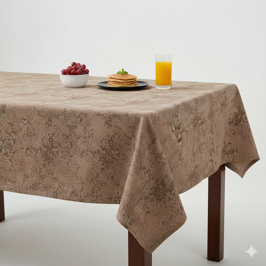 Blush Portland Jacquard Tablecloth