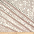 Blush Brocade Scroll Velvet - Custom Tablecloths