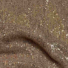 Blush COCKTAIL Sequin Fabric on Mesh Material Fabric by the Yard - 52 Inch Wide