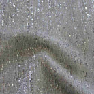 Silver COCKTAIL Sequin Fabric on Mesh Material Fabric by the Yard - 52 Inch Wide