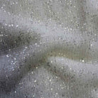 White COCKTAIL Sequin Fabric on Mesh Material Fabric by the Yard - 52 Inch Wide