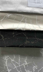 Ivory/Silver Calcutta Metallic Jacquard Embroidery Fabric by the Yard - 58 Inch Wide