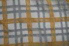 silver-1 COUNTRY COTTAGE Embroidered Fabric by the Yard - 54 Inch Wide