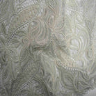 Ivory CREATION Glitter Embroidered Mesh Fabric. Lace Netting Material 52 Inch in Width Fabric by the Yard - 52 Inch Wide