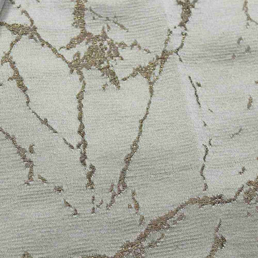 Calcutta Metallic Jacquard Embroidery Fabric, 58" in width, | Home Decor