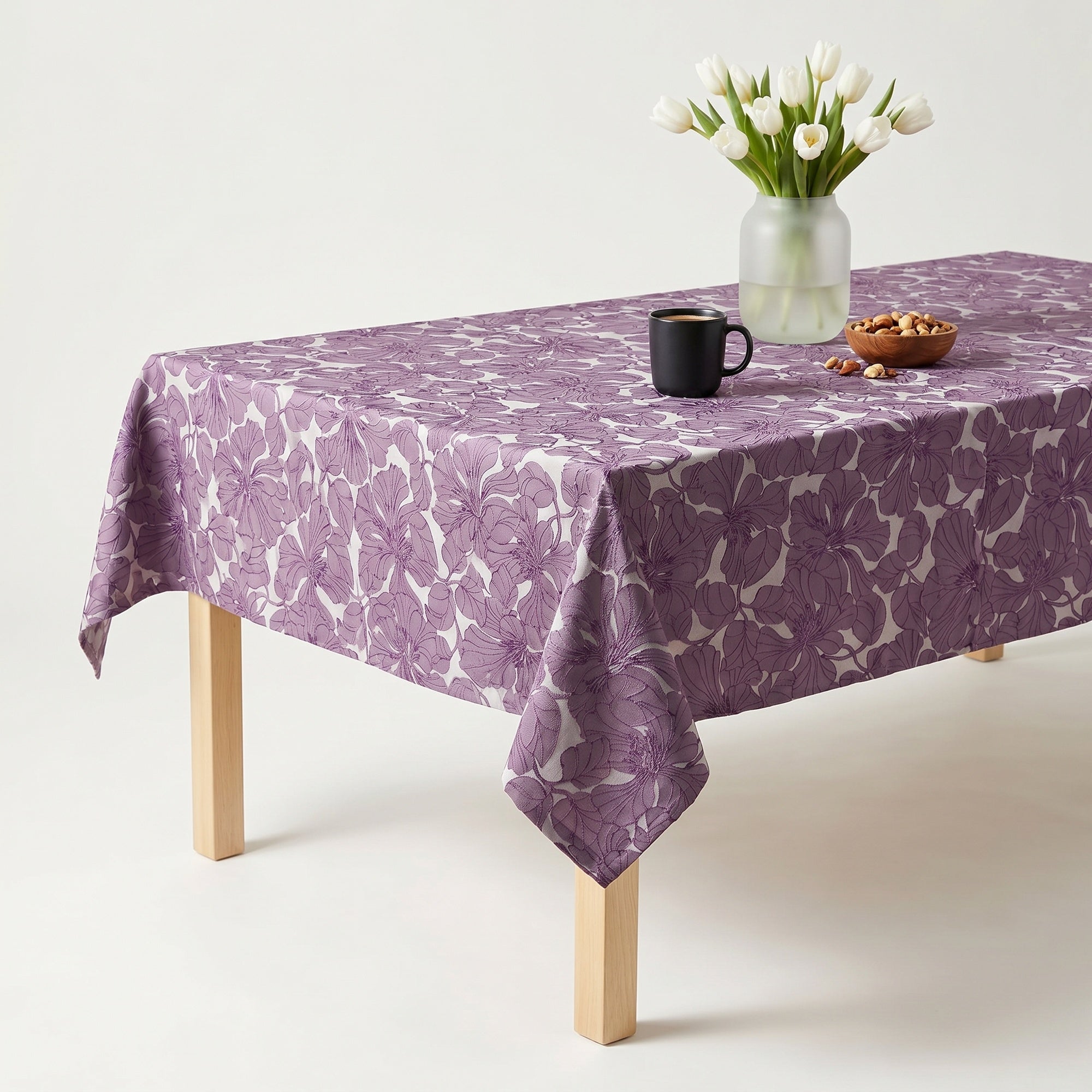 Cambridge Purple Tablecloth