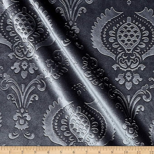 Brocade Damask Velvet Fabric 