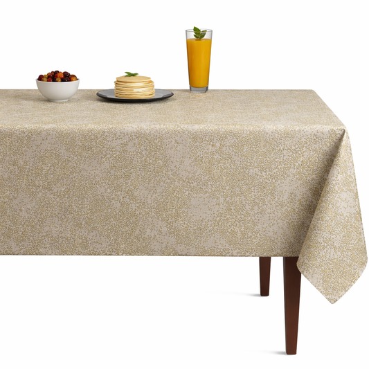 Portland Jacquard Tablecloth-Beige