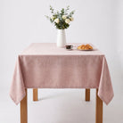 Chenille Ivory Tablecloth