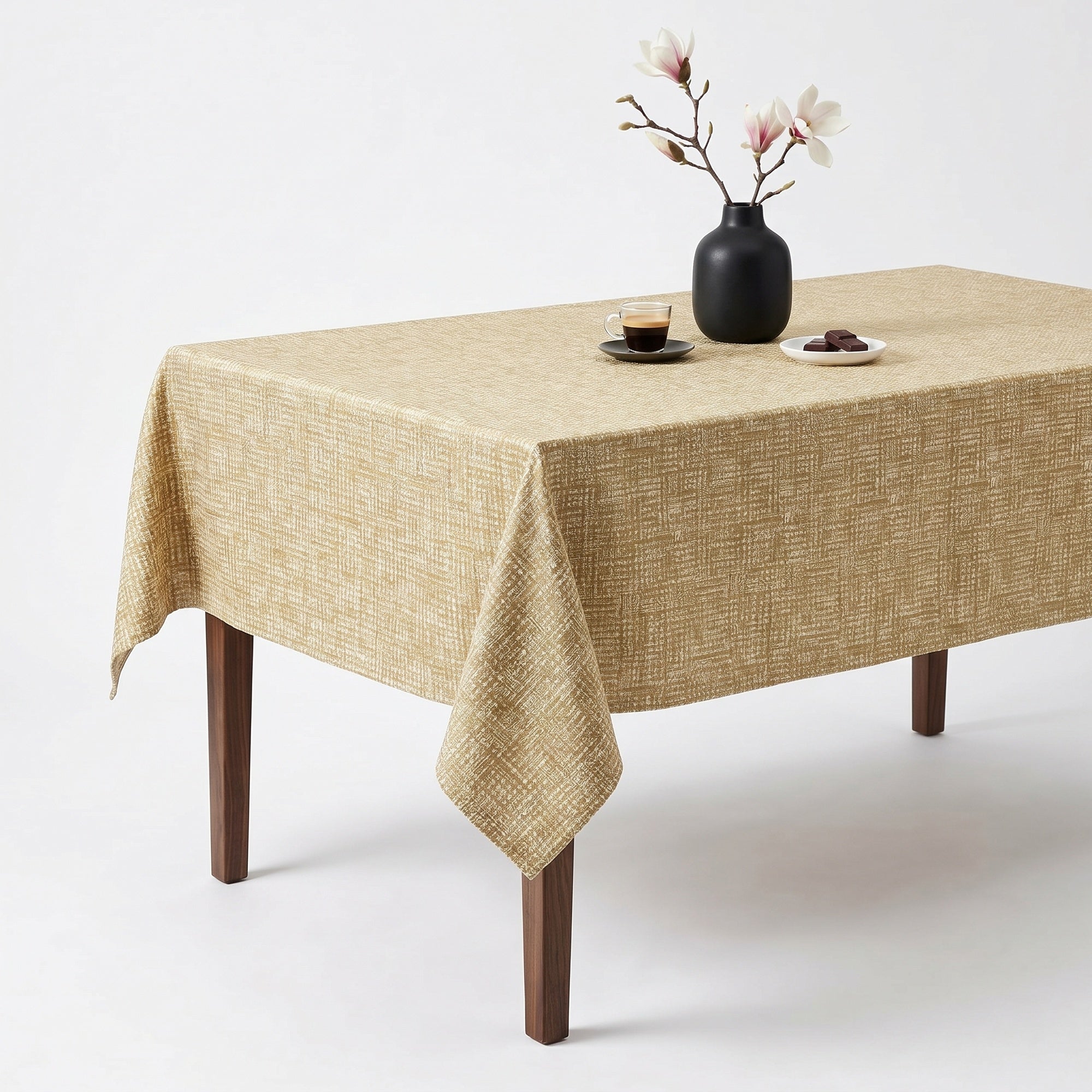 Chrisma Gold Tablecloth