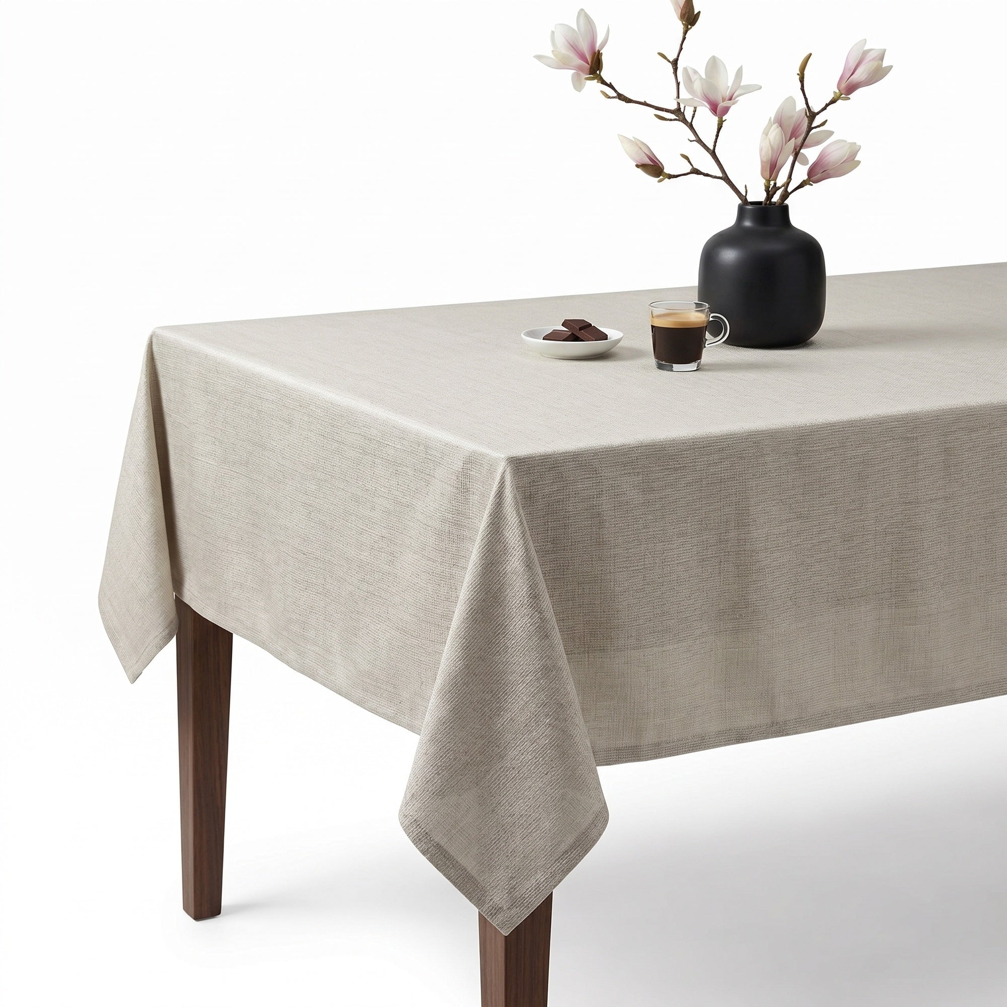 Chrisma White Tablecloth