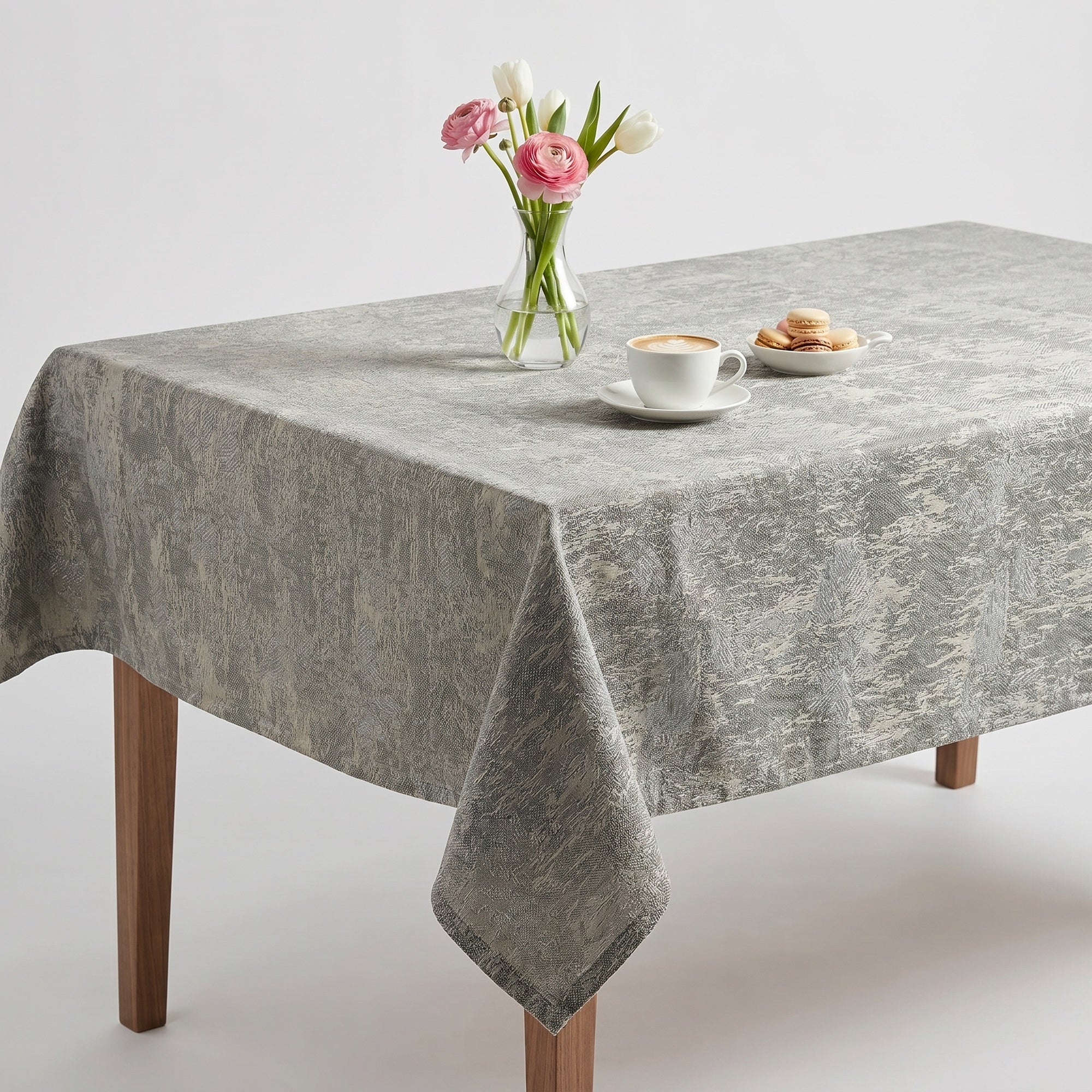 Classic Silver Tablecloth