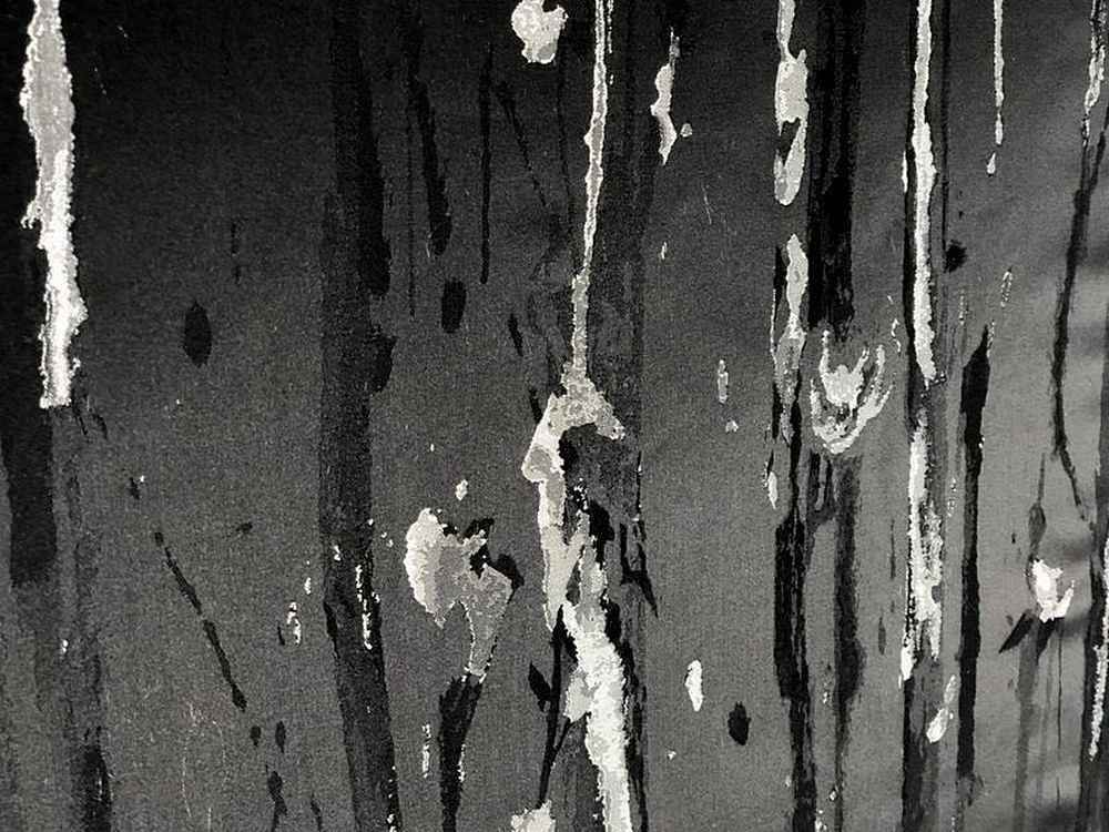 black Des Arts Jacquard Fabric by the Yard - 55 Inch Wide