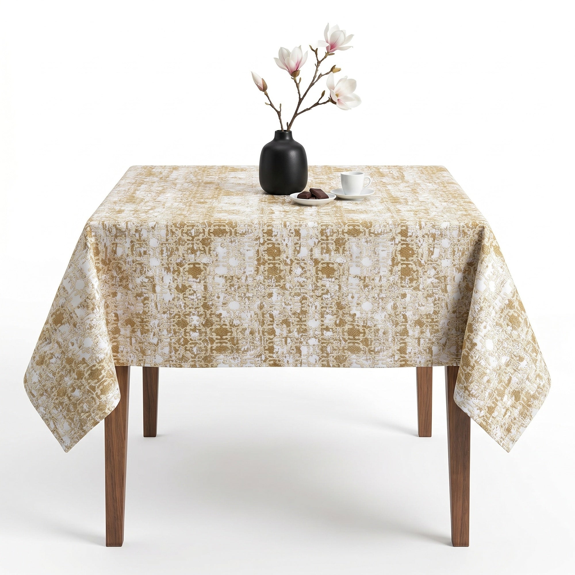Denver Gold/Beige Tablecloth