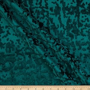 Abstract Crushed Velvet | Tablecloth - Forest