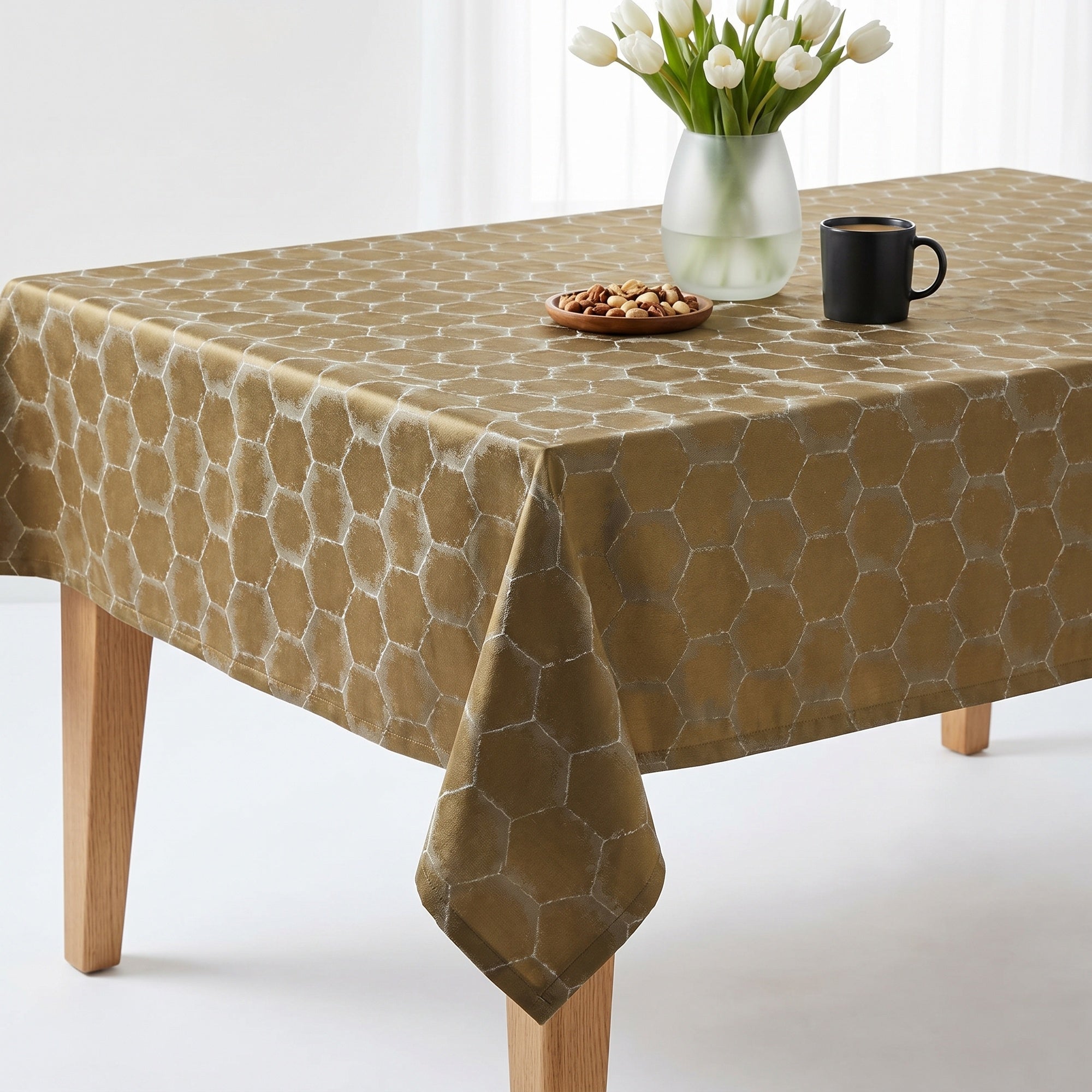 Frontier Brass Tablecloth