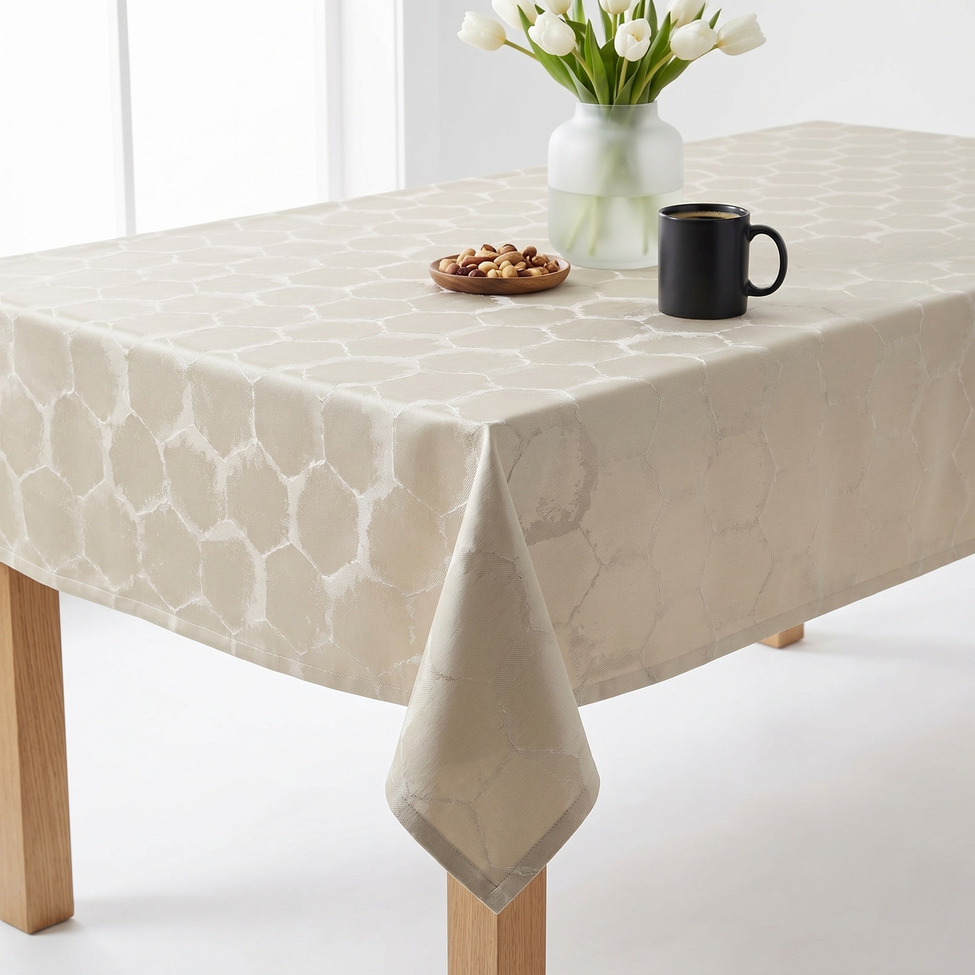 Frontier Ivory Tablecloth