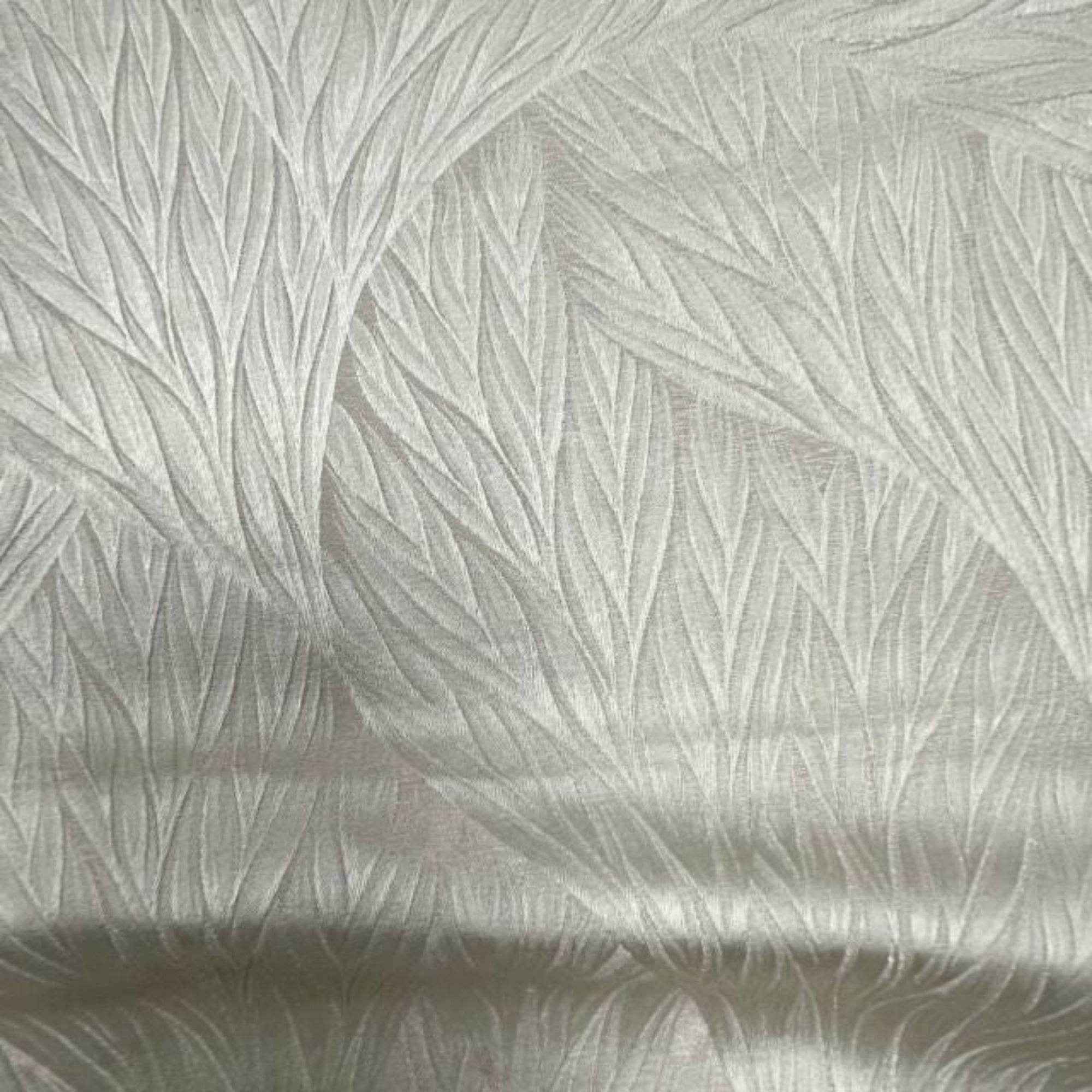 Ivory Garden Jacquard Fabric by the Yard - 115 Inch Wide