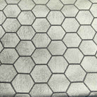 Silver Gastonia Jacquard Fabric by the Yard - 110 Inch Wide