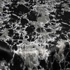 Black/Gold GRANITE - Digital Print Satin Fabric - Cotton Hand - 58 Inch. in Width Fabric by the Yard - 58 Inch Wide