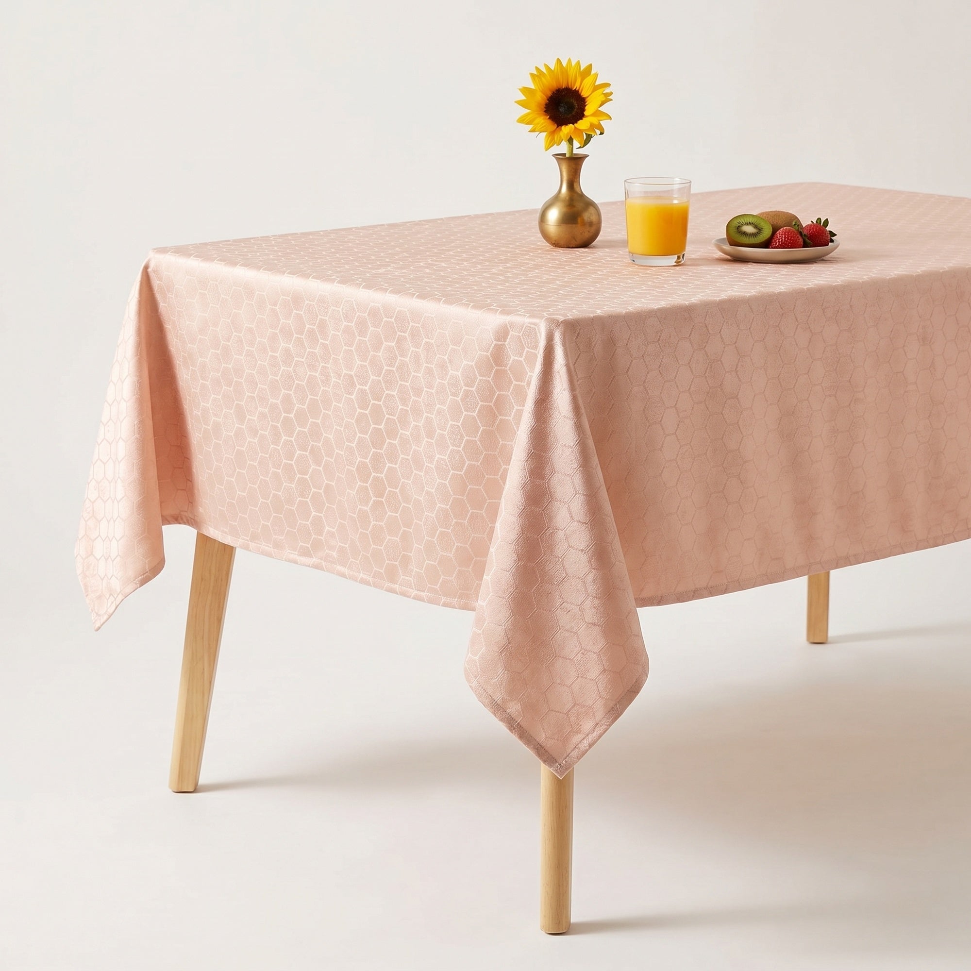 Gastonia Blush Tablecloth