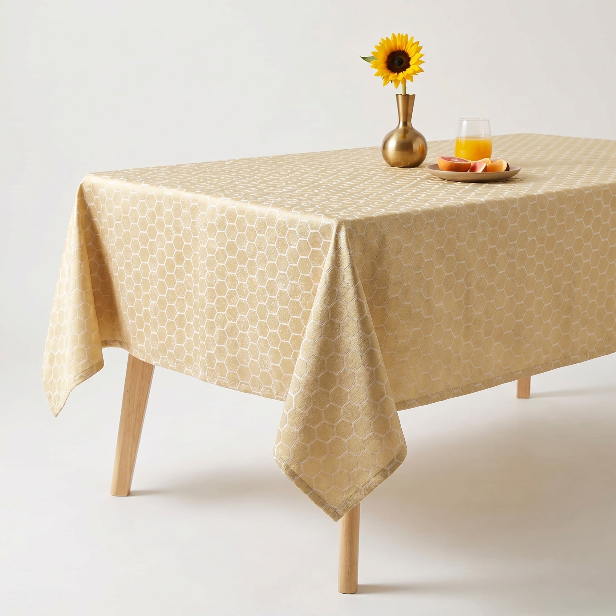 Gastonia Gold Tablecloth