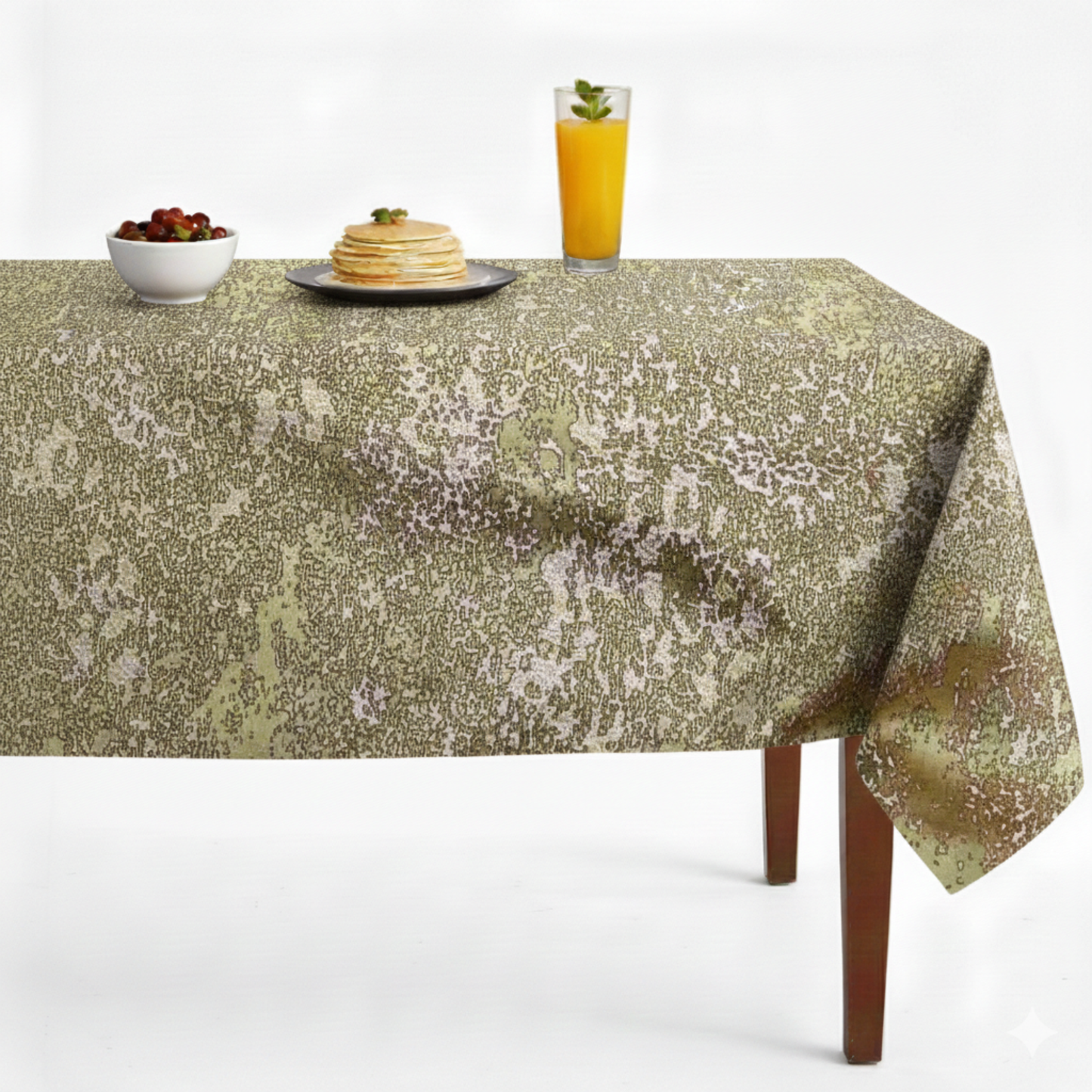 Gold Portland Jacquard Tablecloth