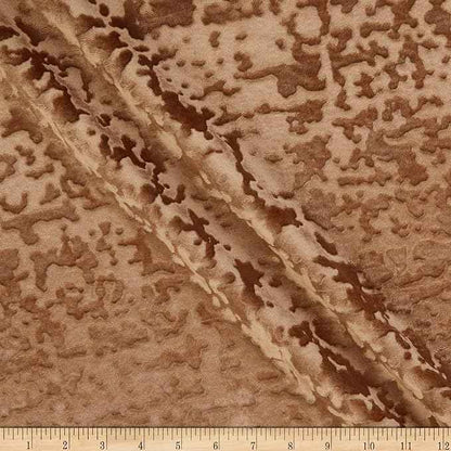 Gold Abstract Crushed Velvet - Custom Tablecloths